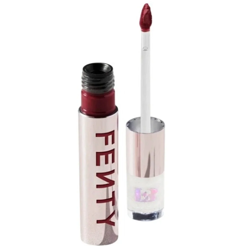 Fenty Beauty Icon Velvet Liquid Lipstick Wicked Whine Deep Berry Matte